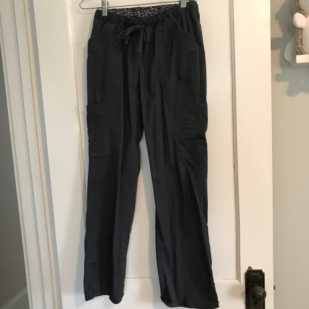 Cherokee heartsoul slate grey scrub pants